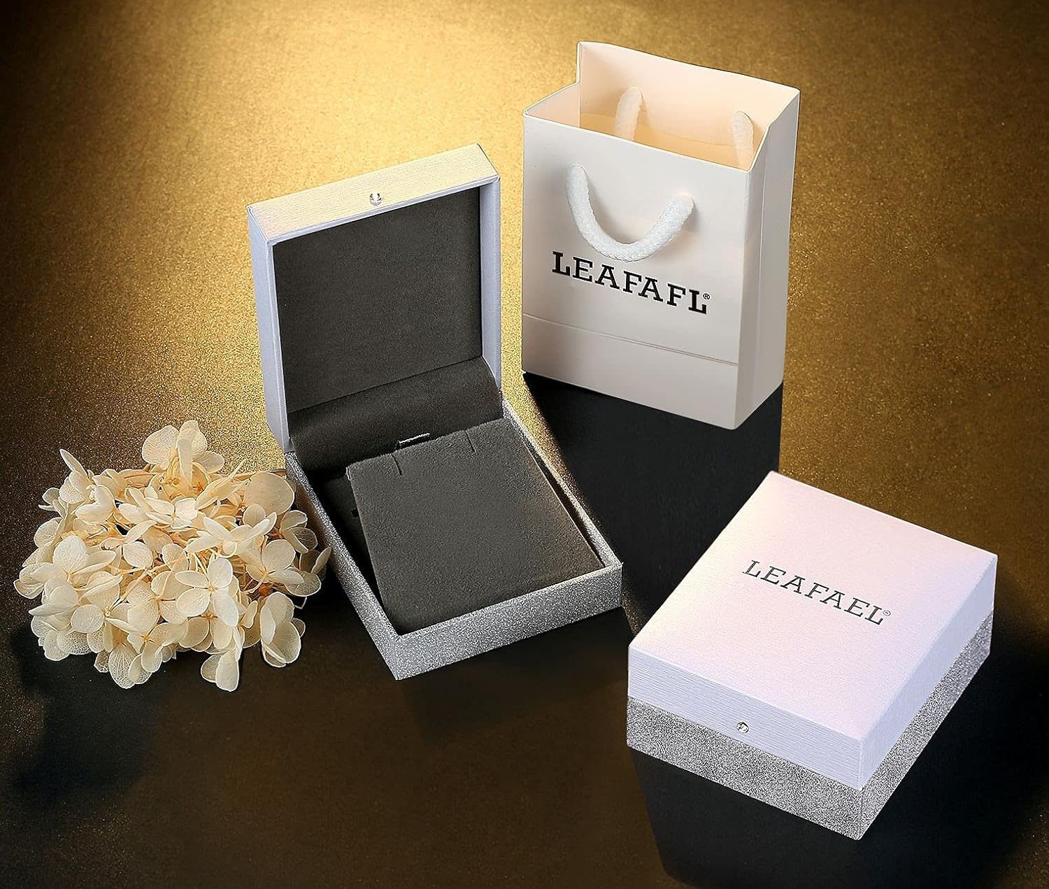 Leafael Infinity Love Women's Adjustable Heart Ring Made with Swarovski Crystals